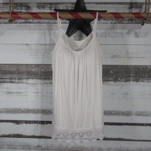 Women’s Sexy Romantic Plus Size Cami Tank Top Workout Sleep w/Built in BRA